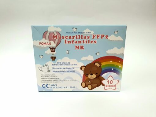 Mascarillas FFP2 niños