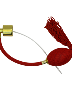 Válvula Pera Perfumador Vintage rojo