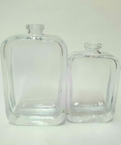 Frasco perfume de cristal boca de grafar Petaca