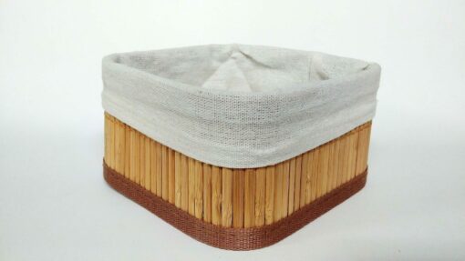 Cesta Mimbre Cuadrada - Imagen 2