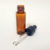 FRASCO PET 20ml AMBAR dropper GOTERO NEGRO