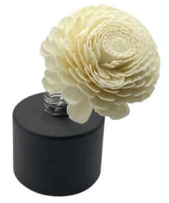 Flor Dalia Con Mecha y Alambre en mikado