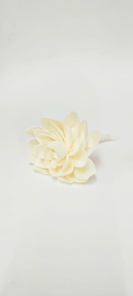 Flor Narciso Con Mecha Y Alambre