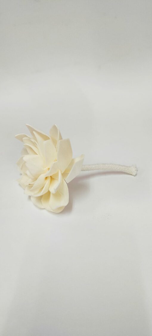 Flor Narciso Con Mecha Y Alambre - Imagen 3