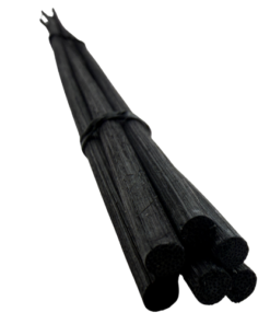 Rattan natural negro 400x5 mm