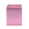 Tapa cuadrada rosa mate fea 15 con collar