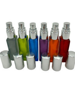 Vial Cristal 6 ml Colores abierto