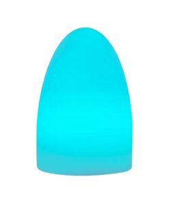 lampara led ovalada azul