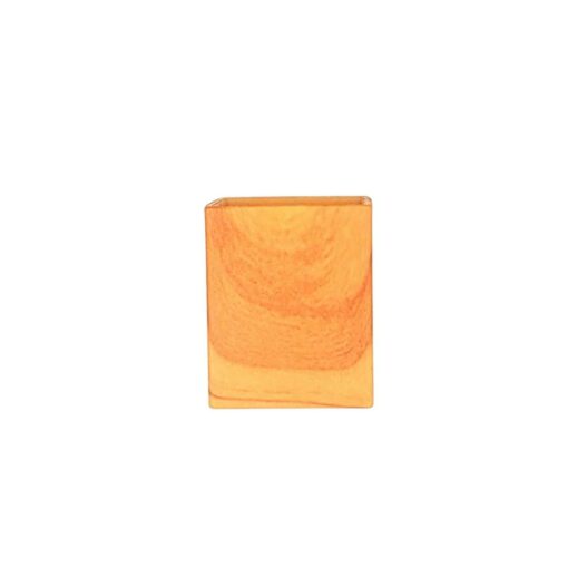 Tapa cuadrada plástico efecto madera con collar - Imagen 3