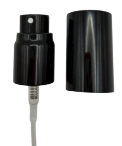 Valvula aluminio tapa corta 18/415 negro brillo