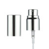 Valvula abierta aluminio tapa corta 18/415 plata brillo