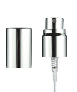 Valvula abierta aluminio tapa corta 18/415 plata brillo