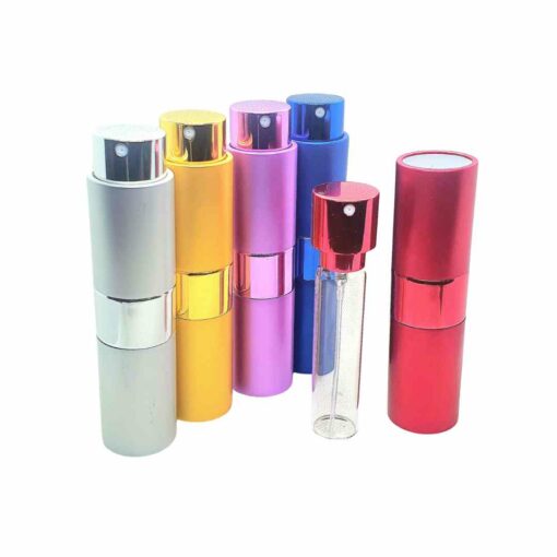 Perfumador de aluminio rotatorio 15ml