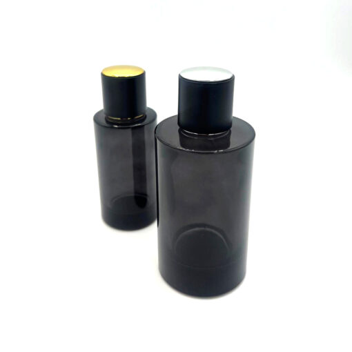 Frasco Cilindrical Tintado Negro - Imagen 3
